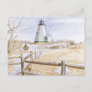 Plymouth Lighthouse Briefkaart