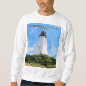 Plymouth Lighthouse , Massachusetts Sweatshirt (Voorkant)