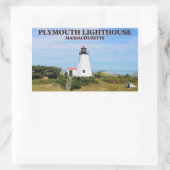 Plymouth Lighthouse, "The Gurnet", MA Stickers (Tas)