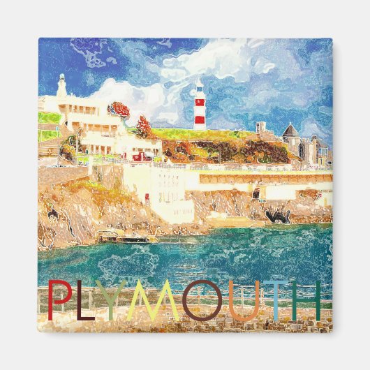 Plymouth Magneet (Voorkant)