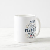 Plymouth, Massachusetts 400e Jubileum Mok (Voorkant rechts)