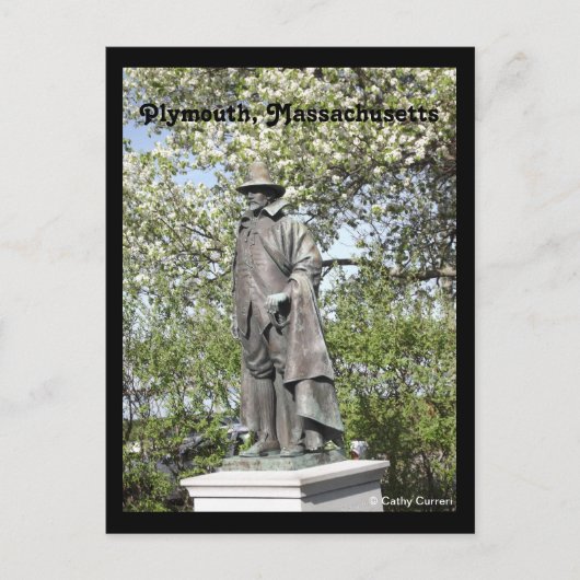 Plymouth, Massachusetts Briefkaart (Voorkant)
