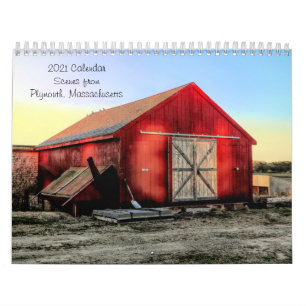 Plymouth Massachusetts scènes - Kalender 2021