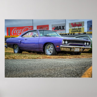 Plymouth Roadrunner 1970 Poster