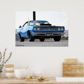 Plymouth Satellite 1969 Poster (Keuken)