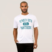 Plymouth South - Panthers - High - Plymouth T-shirt (Voorkant volledig)