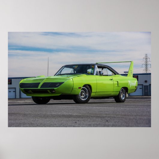 Plymouth Superbird 1970 Poster (Voorkant)