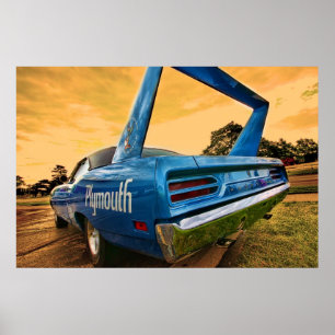 Plymouth Superbird 1970 Poster
