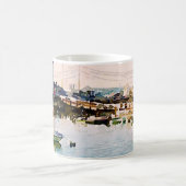 Plymouth, tasse d'aquarelle de paysage de bord de (Centre)