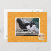 Plz om de deur te openen briefkaart (Voorkant / Achterkant)