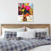 PM0001 van de Liefde Canvas Afdruk (Insitu (Slaapkamer))