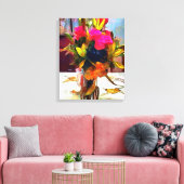PM0001 van de Liefde Canvas Afdruk (Insitu (Woonkamer))