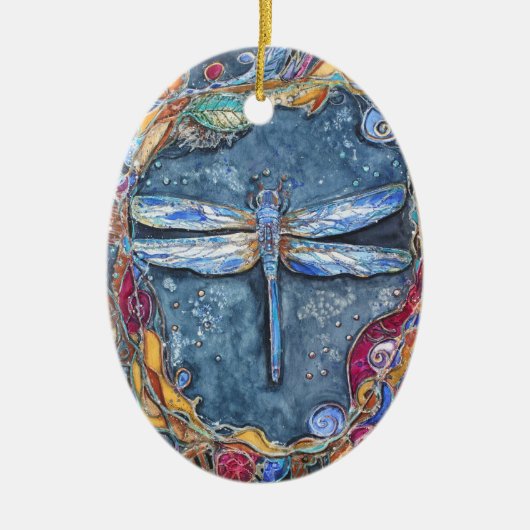 PMACarlson Copper Dragonfly Ornament (Voorkant)