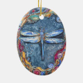 PMACarlson Copper Dragonfly Ornament (Achterkant)