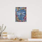 PMACarlson Copper Dragonfly Poster (Keuken)