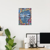 PMACarlson Copper Dragonfly Poster (Thuiskantoor)