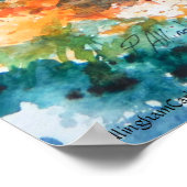 PMACarlson Country Road, Bucks County, Pa Poster (Coin)