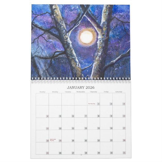 PMACarlson Dreaming Calender Kalender (Jan 2026)