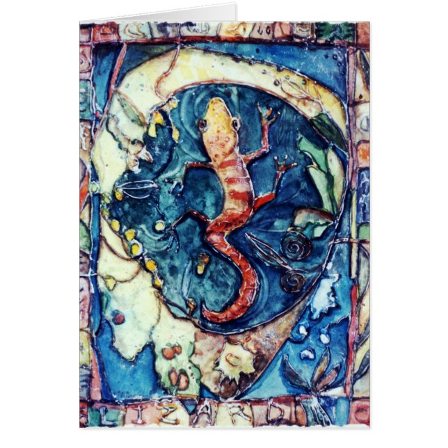 PMACarlson Lizard Card (Voorkant)