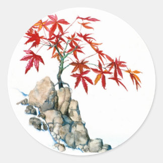 PMACarlson Rode Maple Bonsai Sticker