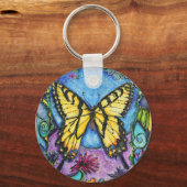 PMACarlson Tiger Butterfly Sleutelhanger (Voorkant)