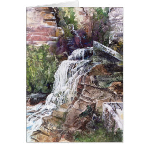 PMACarlson Waterfall op Robert Treman SP Card