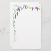 PMACarlson Wisteria Briefpapier (Voorkant / Achterkant)