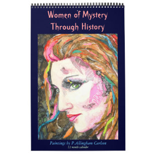 PMACarlson Women of Mystery Through History Calen Kalender