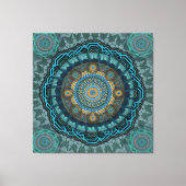 Pmandala van de gyrascoop van de Perzische gyraat Canvas Afdruk (Voorkant)