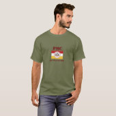 PMC-T-SHIRT in logo met PMC-VLAG - PERSONALIZE T-shirt (Voorkant volledig)