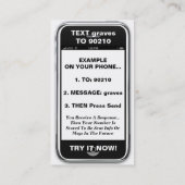 PMG Graves Card2 Kortingskaartje (Achterkant)