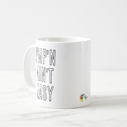 PMP Funny Mug Project Management Professionnel (Devant gauche)