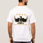 PMRG White T-shirt (Achterkant)