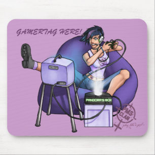 PMS Mousepad - Pandora's Box Paars Muismat