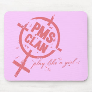 PMS Mousepad - Roze Logo Muismat