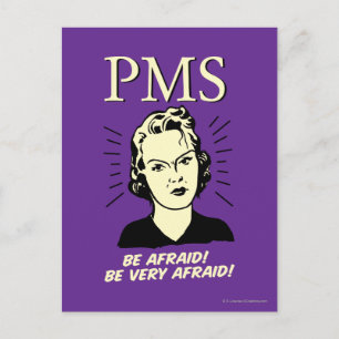 PMS: Wees bang Briefkaart