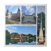 PMT004 TURIJN, Mozaïek, Piemonte, Italië, Tegeltje (Voorkant)