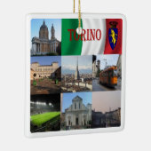 PMT012 TURIN, Mosaic, Piemonte, Italië; Keramisch Ornament (Rechts)