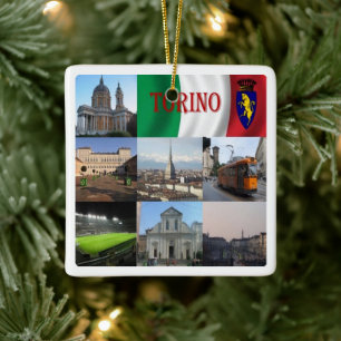 PMT012 TURIN, Mosaic, Piemonte, Italië; Keramisch Ornament