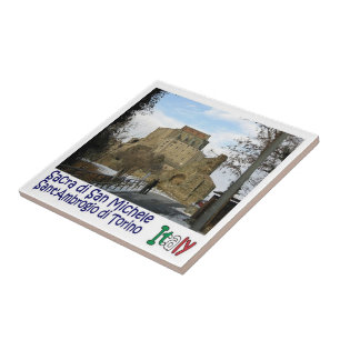 PMT019 TURIN Saint Ambrogio, Italië, Tegeltje