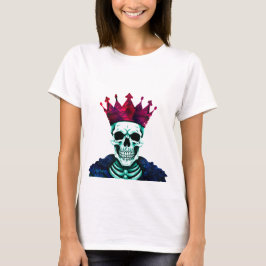 PN 71 Skeleton King (rood en blauw) T-shirt