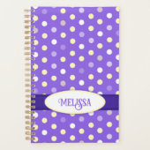 Pneuka jaune violet blanc nom personnalisé (Devant)