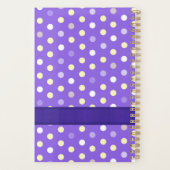 Pneuka jaune violet blanc nom personnalisé (Dos)