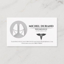 Pneumoloog Medicals Visitekaartje