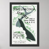 Pneumonie stakingen poster (Voorkant)