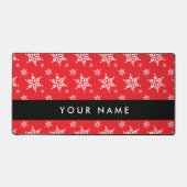 Pneus blancs, Rouge, Votre nom, Personnaliser (Recto)