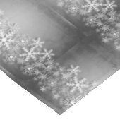 Pneus blancs sur gris, nappes de Noël (Angle)