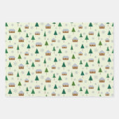 Pneus et sapins enveloppant du papier (Devant 2)