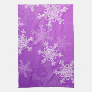 Pneus violets Serviette de Noël