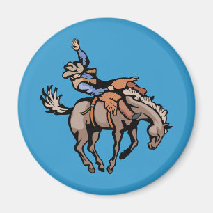 png_cowboys_4162007-108 de Paarden van de Cowboys Magneet